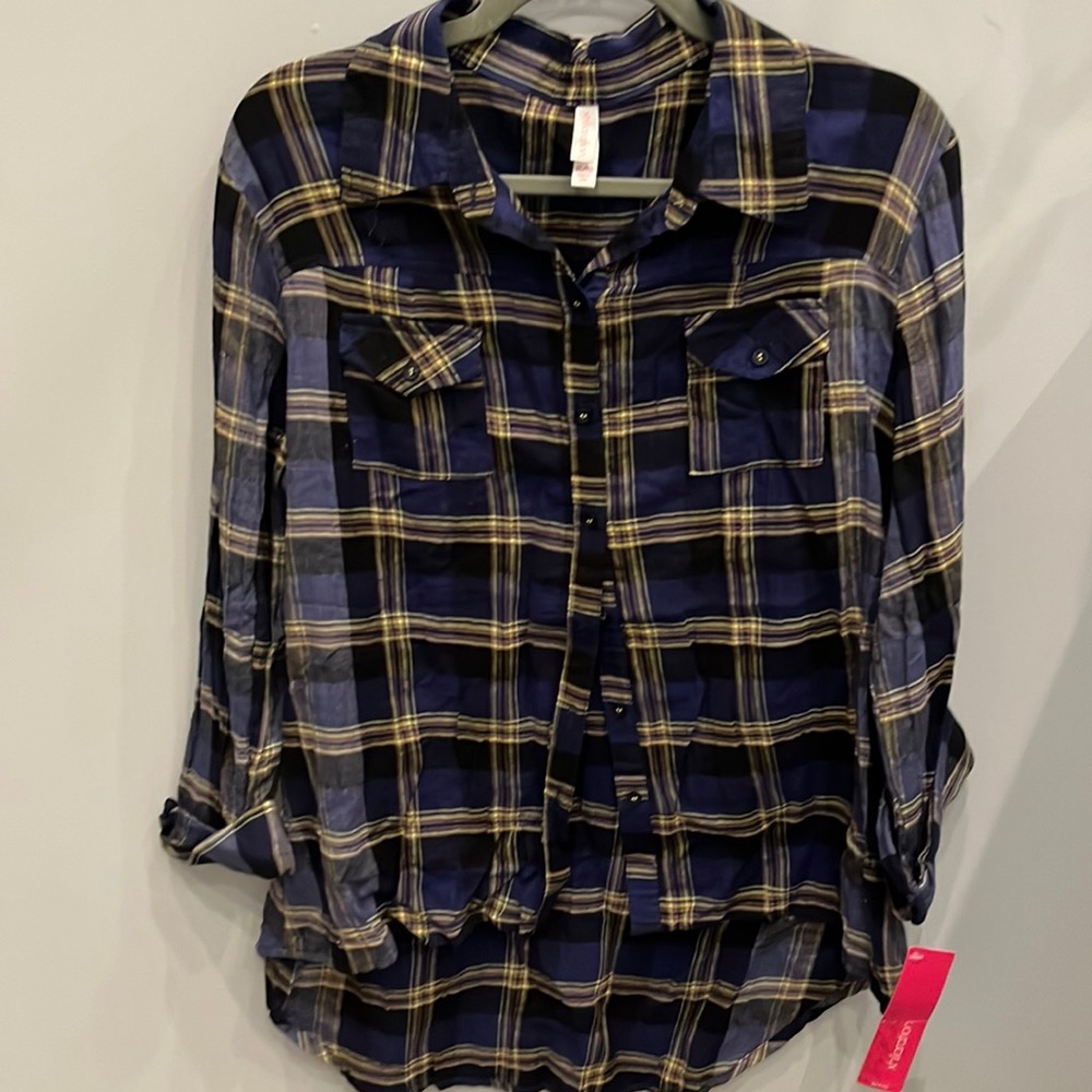 Xhilaration Country Flannel Size XL NWT